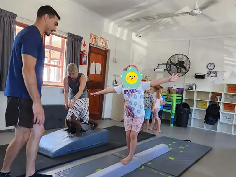 Gymnastics at Edgemead Daycare